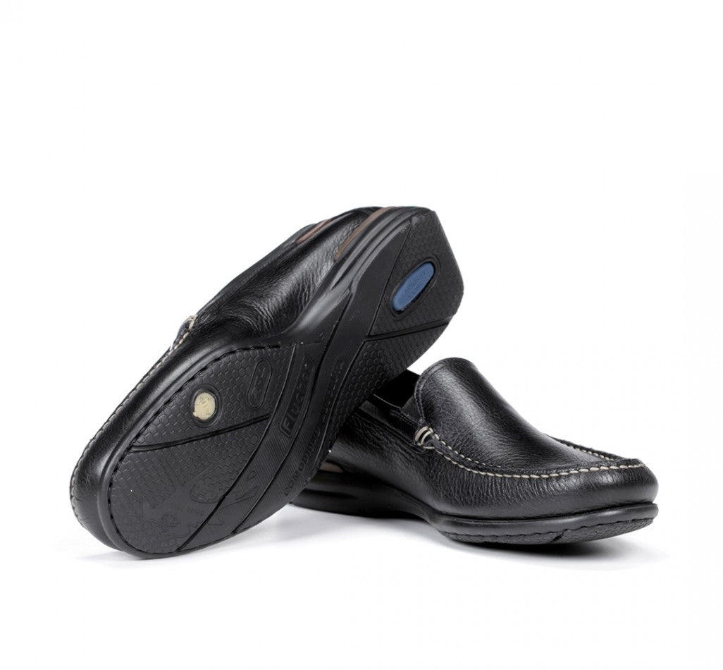 נעלי Fluchos ספרדיות לגברים בצבע שחור