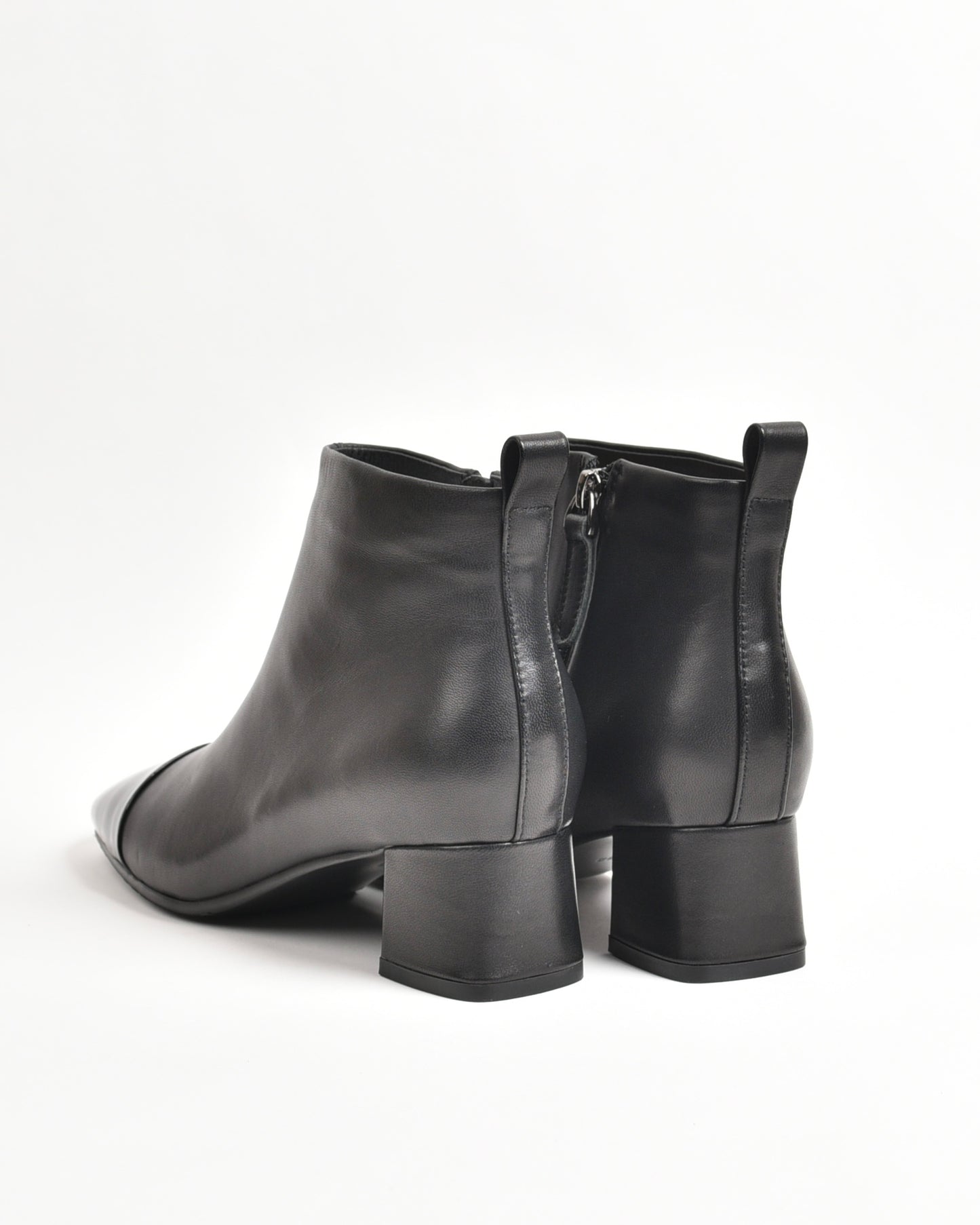 Shalapi mid ankle boots for women in black
