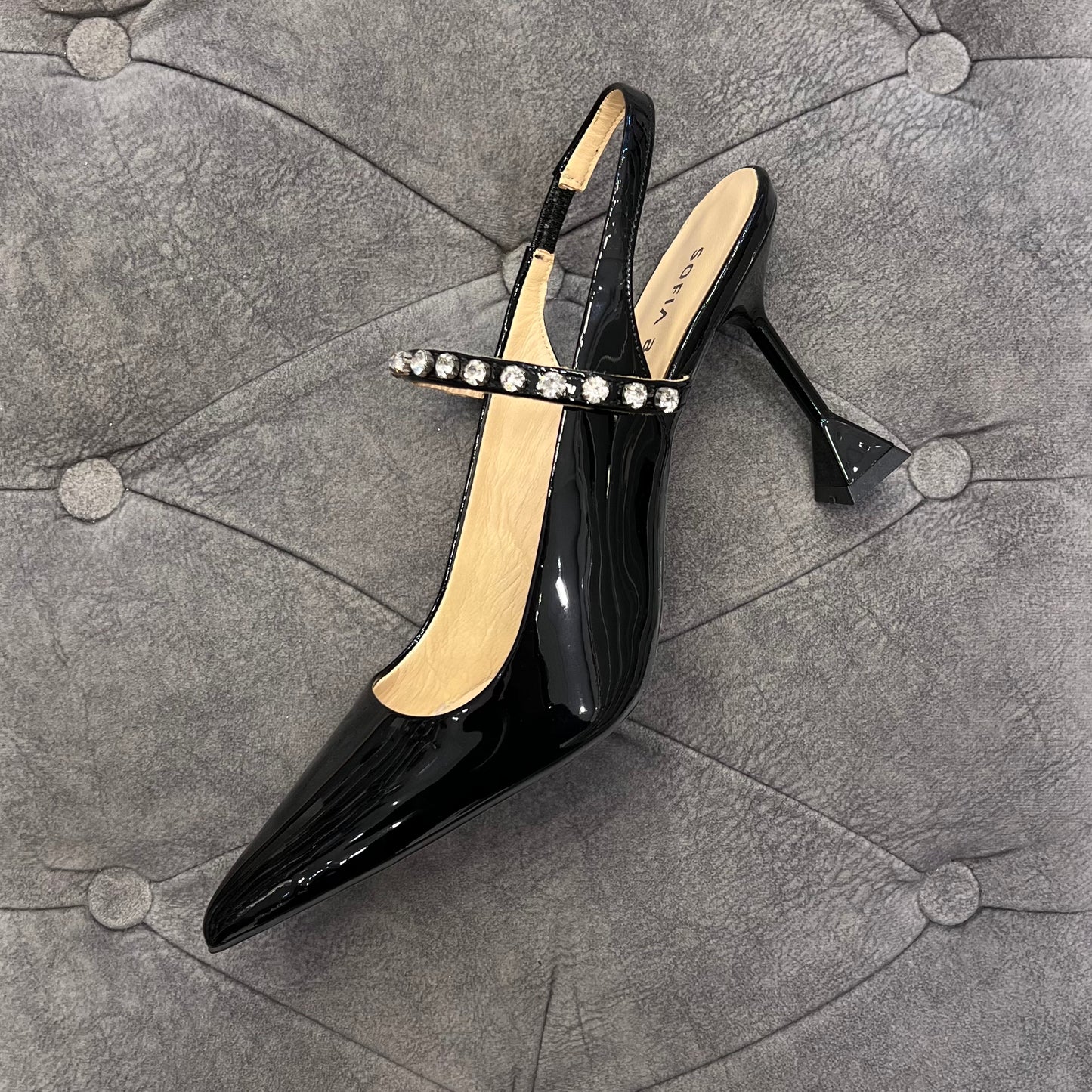 Sofia Baldi Turkish sandal heels for women in black