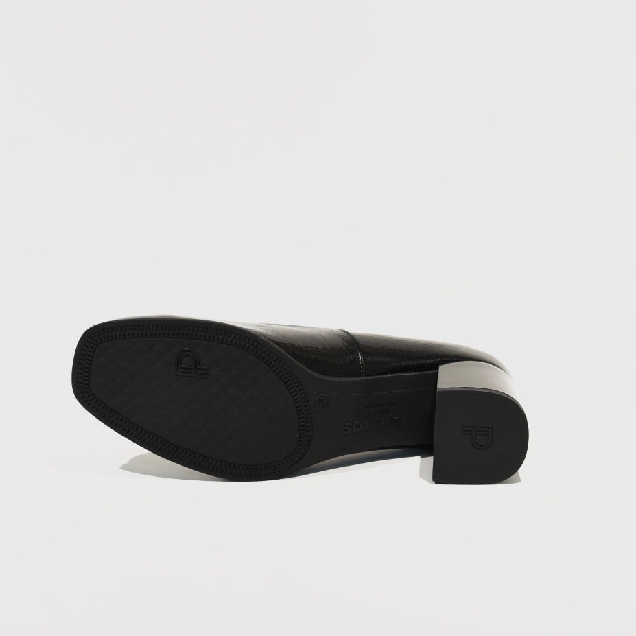 Pitillos 100% Genuine Leather Spanish Shoes in Black
