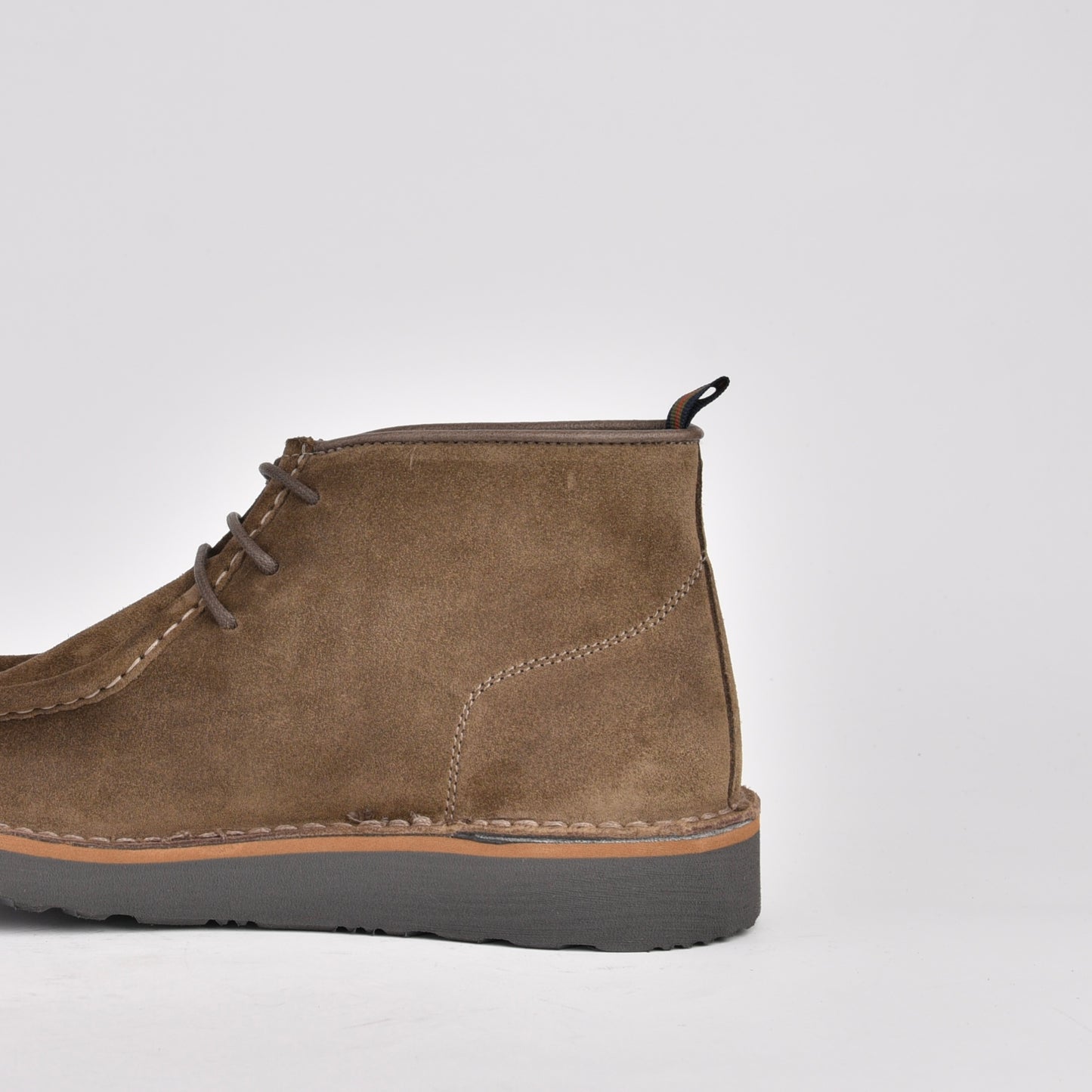 Kebo genuine leather Boots for men in suede Green