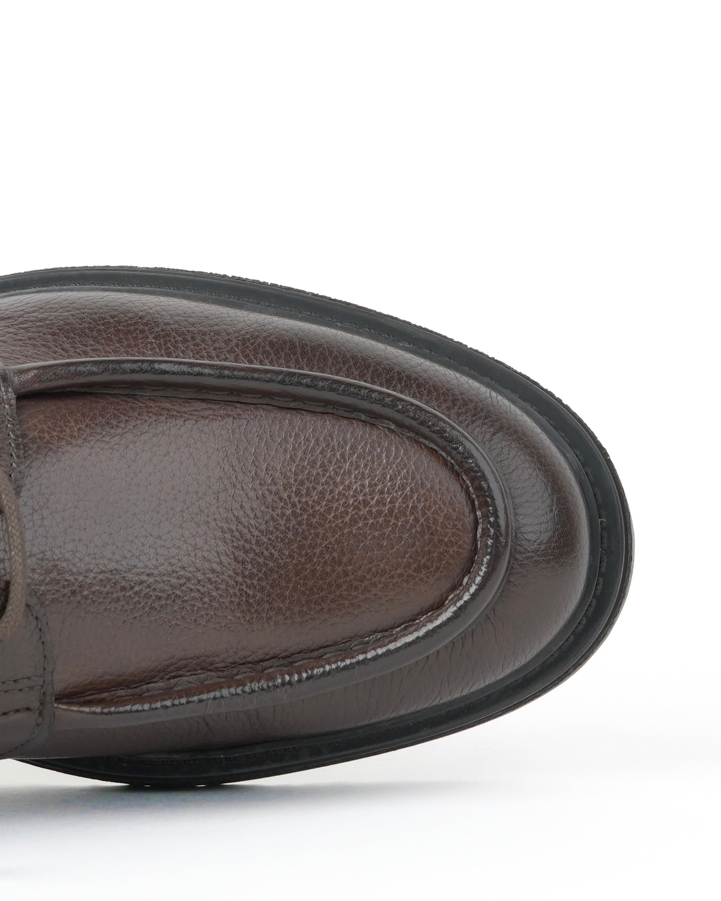 Shalapi shoes in grain leather for men in brown