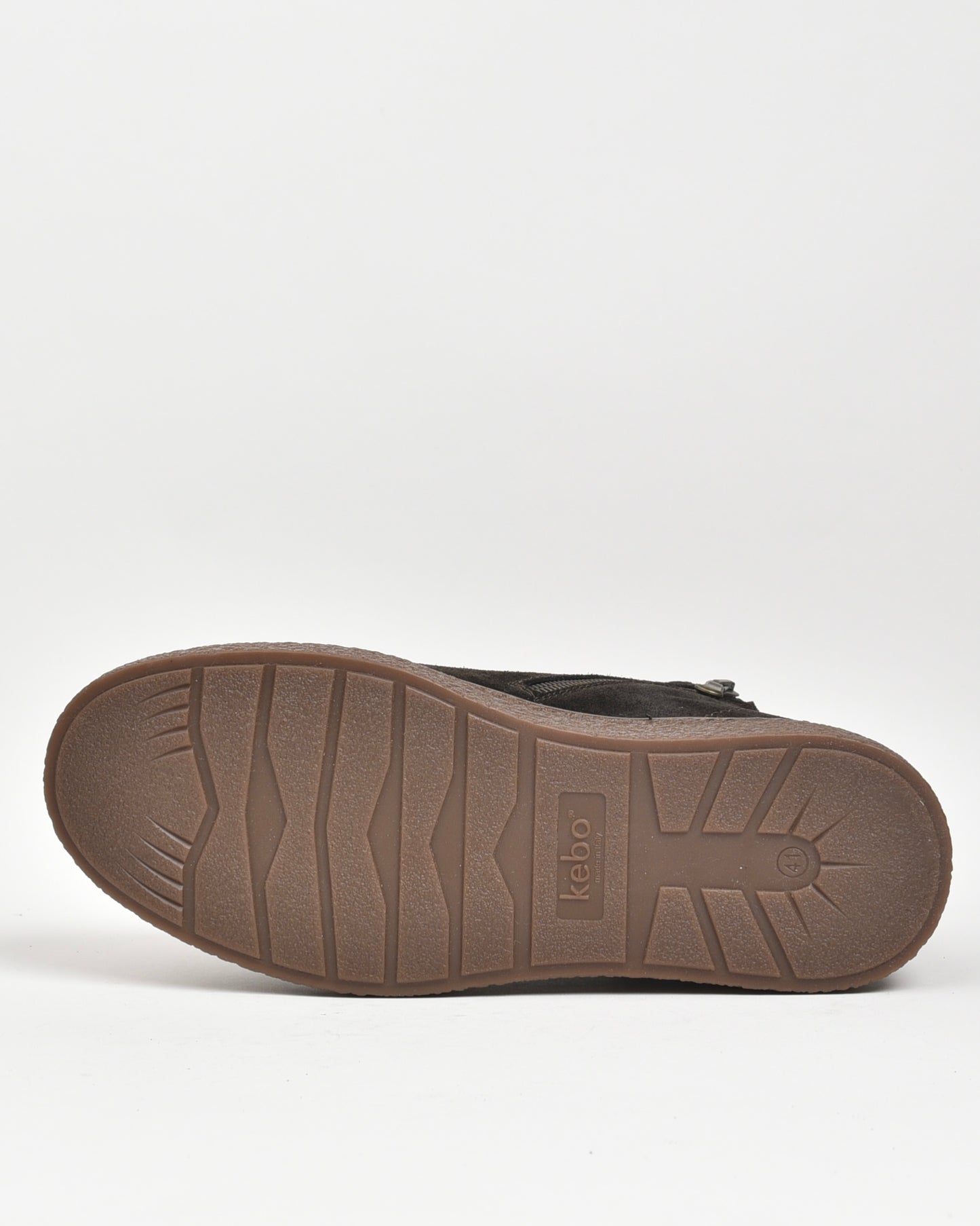 Kebo genuine leather Boots for men in suede brown