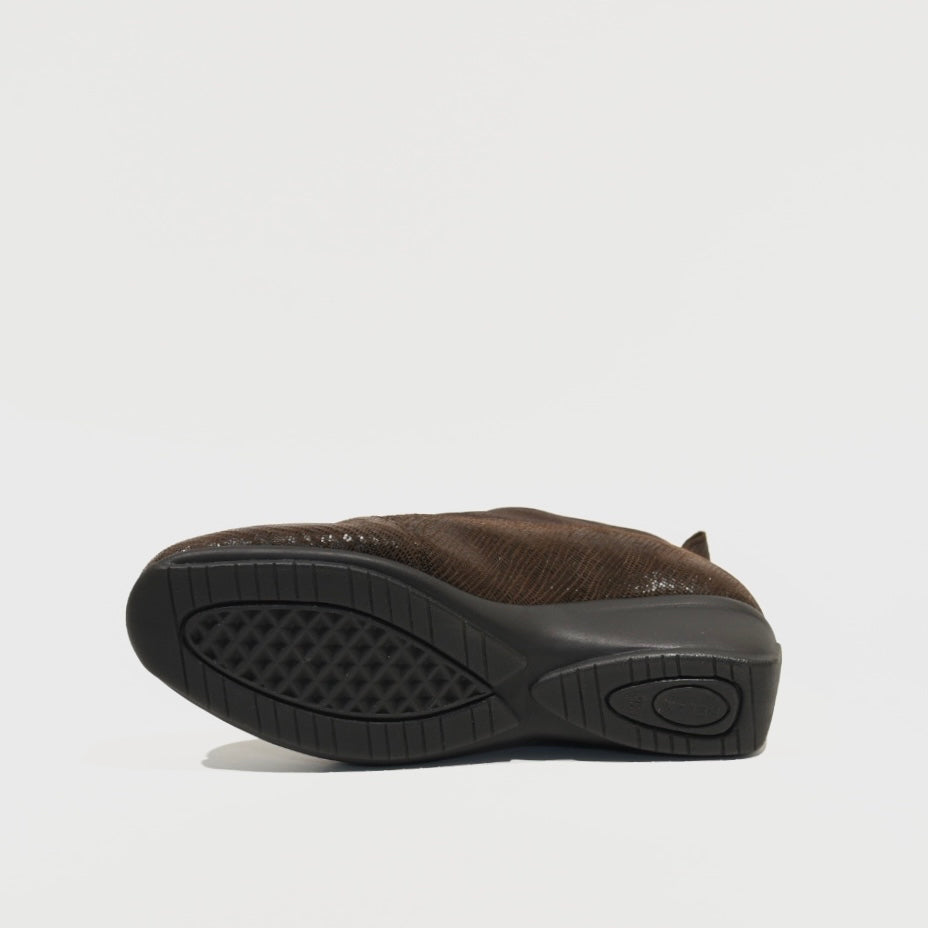 DFC Relax 100% Genuine Leather Greek Shoes in Brown for Women