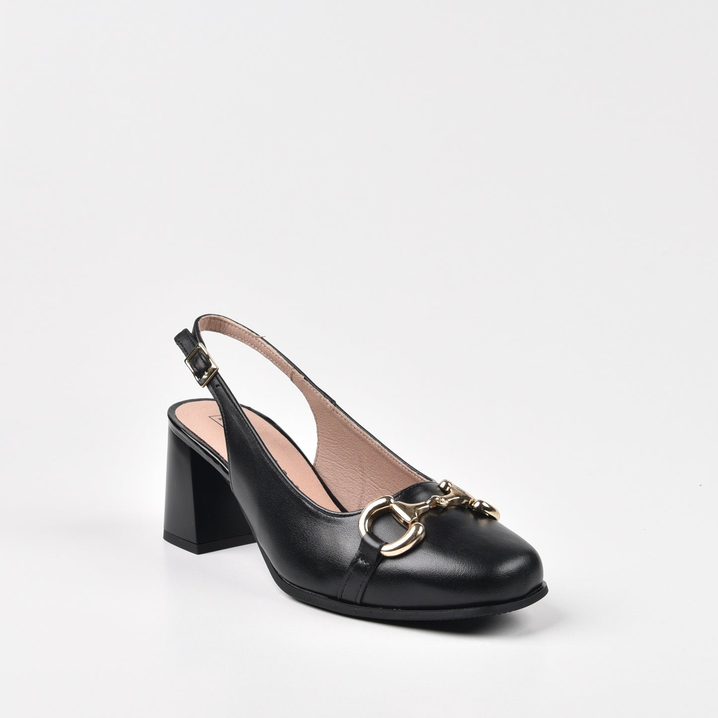 Pitillos Spanish High Heel Sandal for Women in Black.