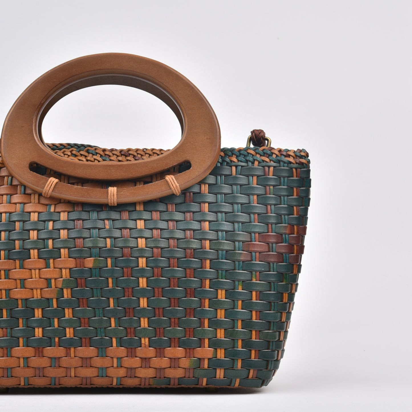 Genuine leather handbags for women in camel