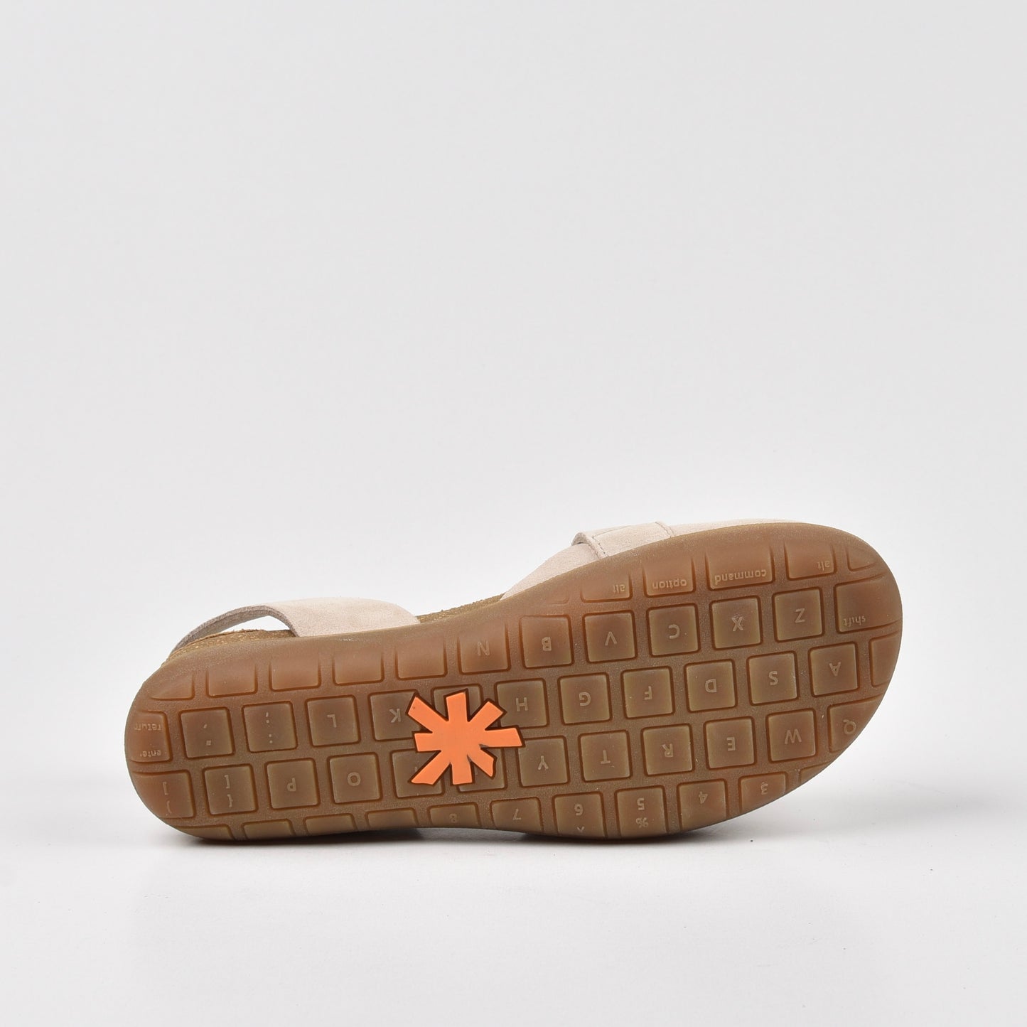 Art Spanish Strap Sandal for Women in Silk Cream.