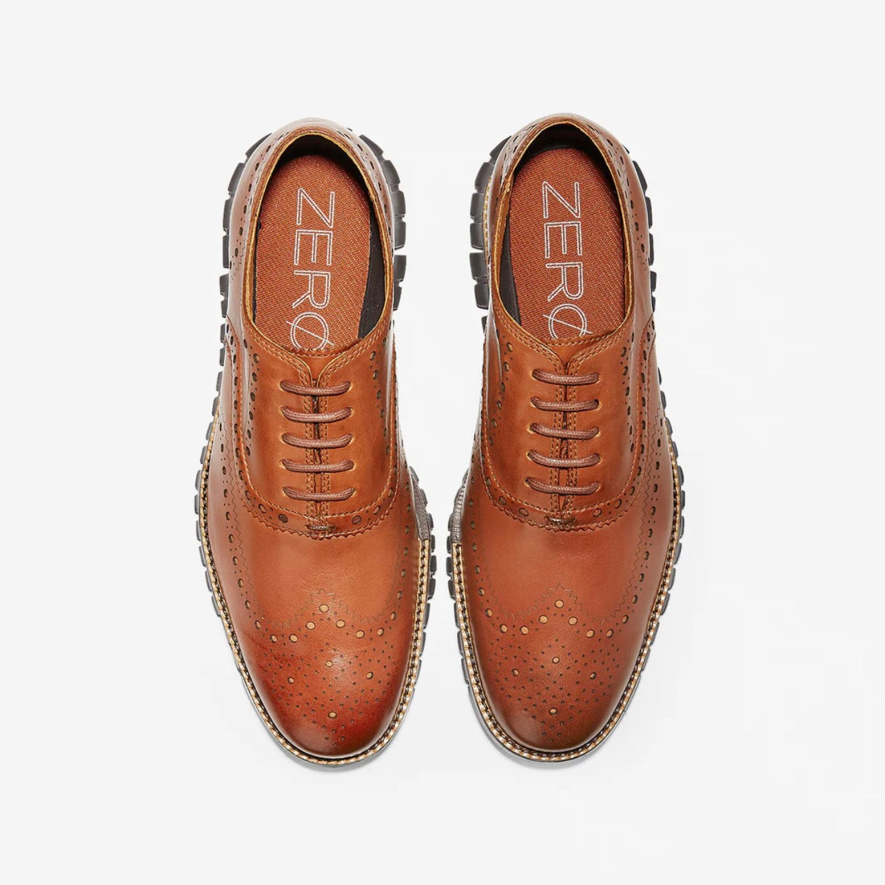 נעלי אוקספורד אמריקאיות של Cole Haan C29411 לגברים בצבע קאמל