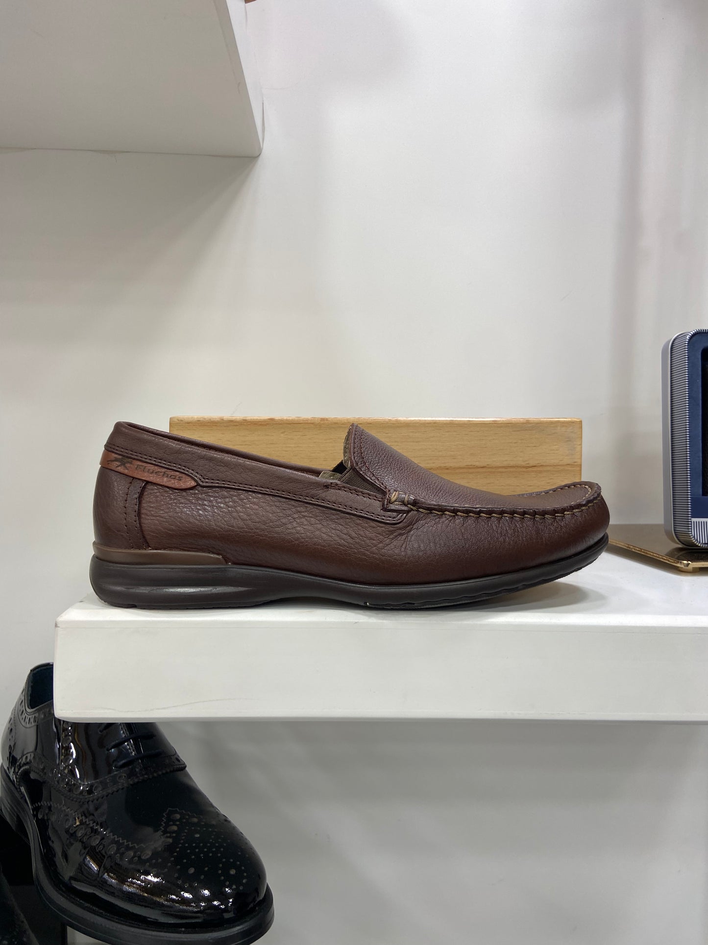 Fluchos Spanish loafers for men in Brown