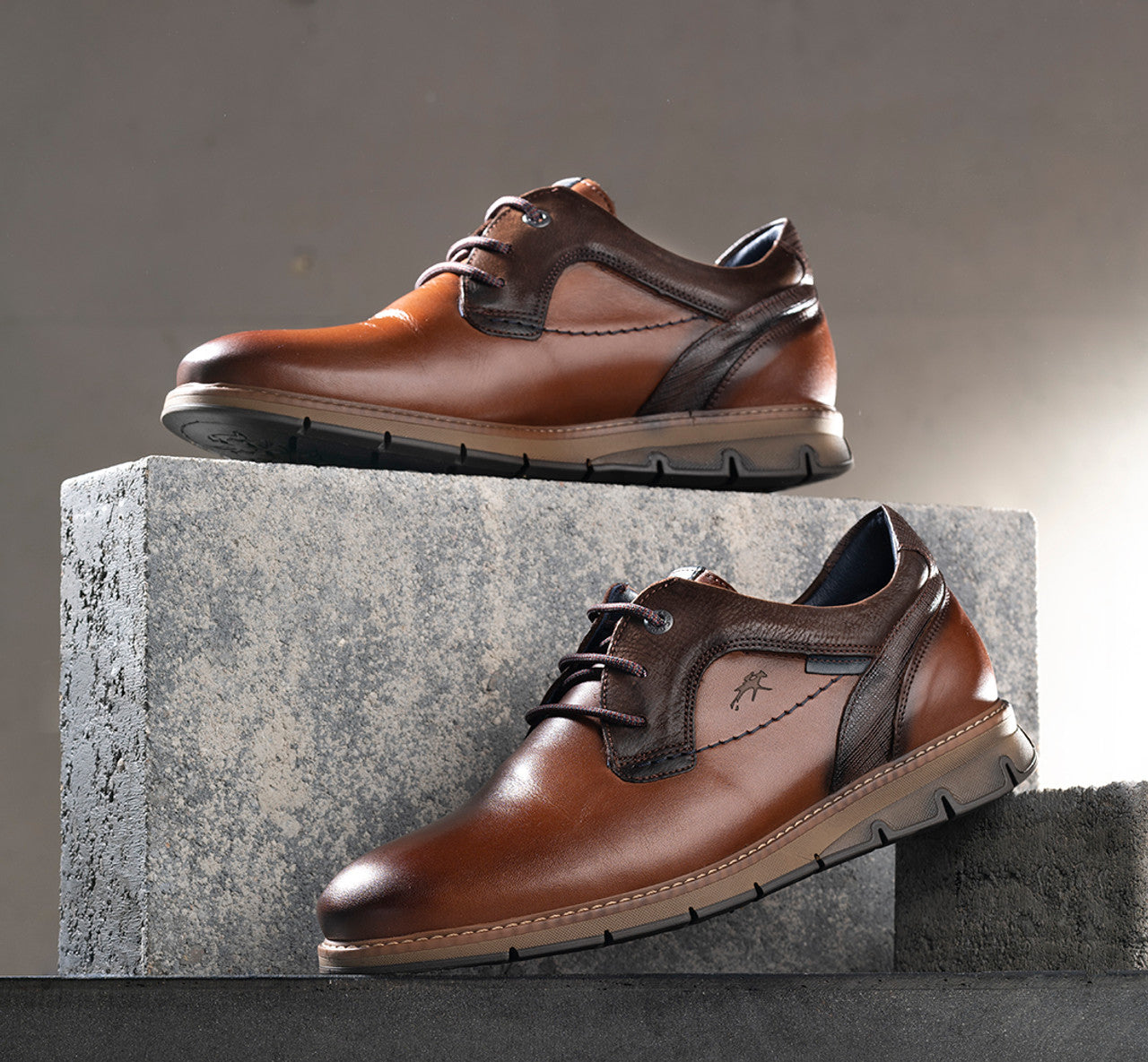 Fluchoes Spanish shoes for men in Camel