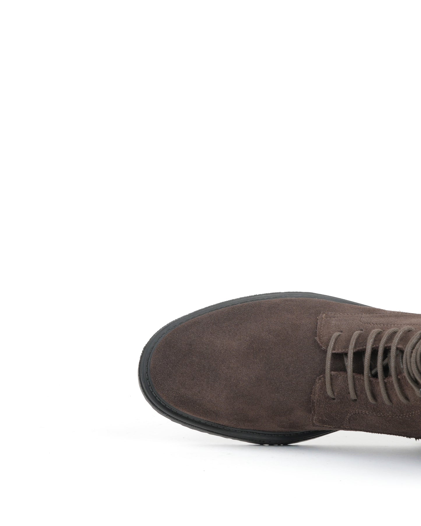 Shalapi boots in suede leather for men in brown