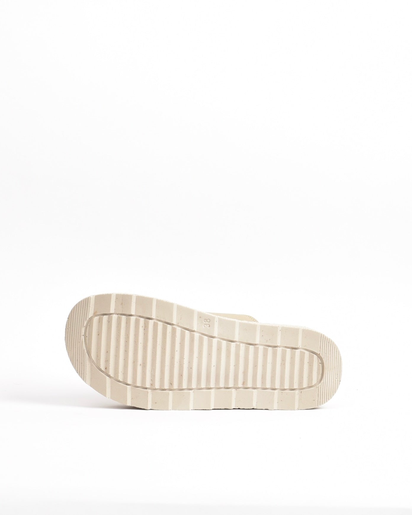 SHALAPI NAPOLI genuine leather slippers for women in Biege.
