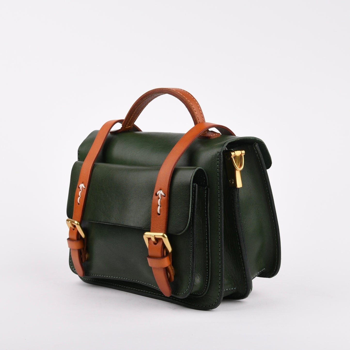 (Copy) Shalapi Guinean leather handBags for women in Green