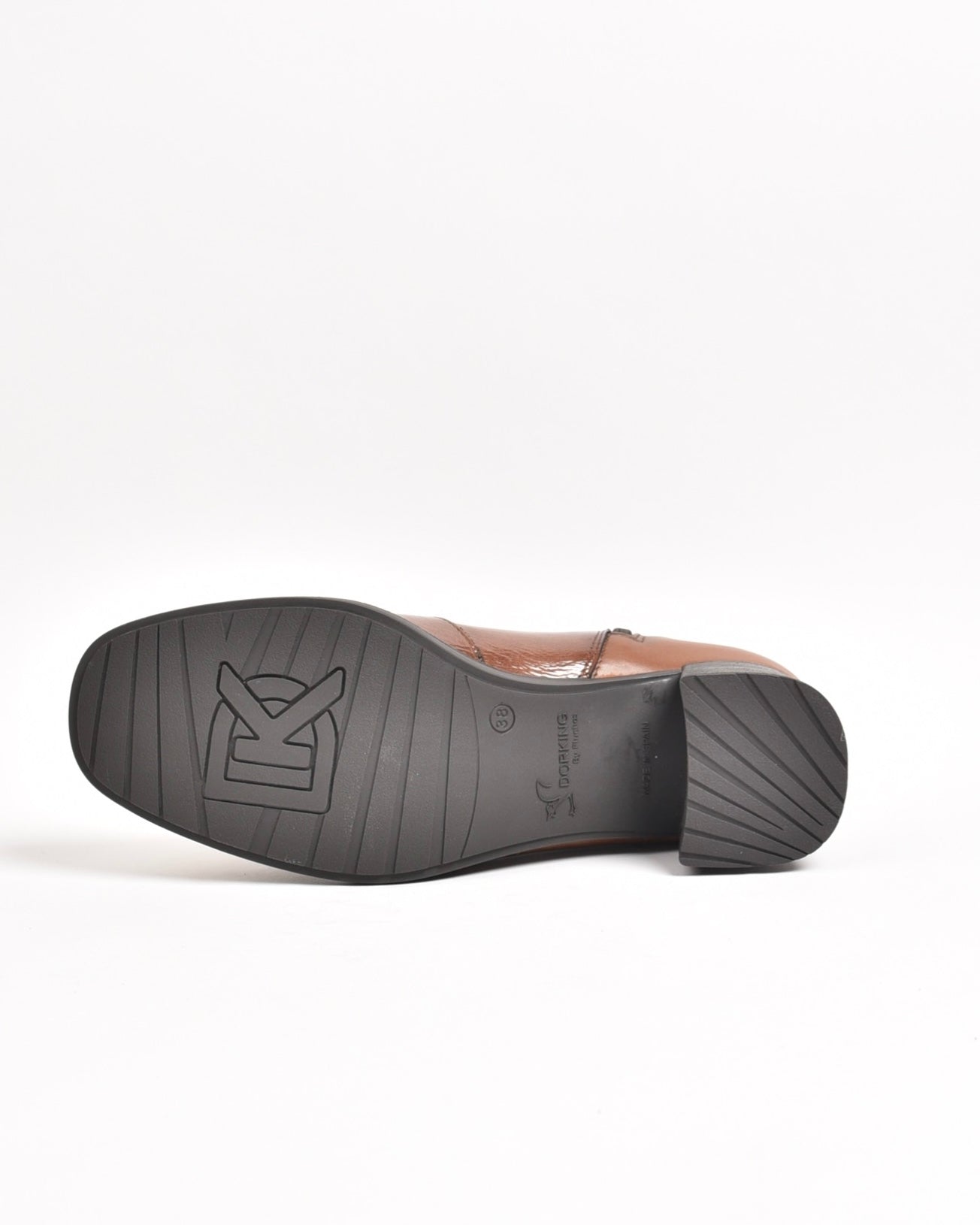 Fluchos classic med hell boots for women in camel