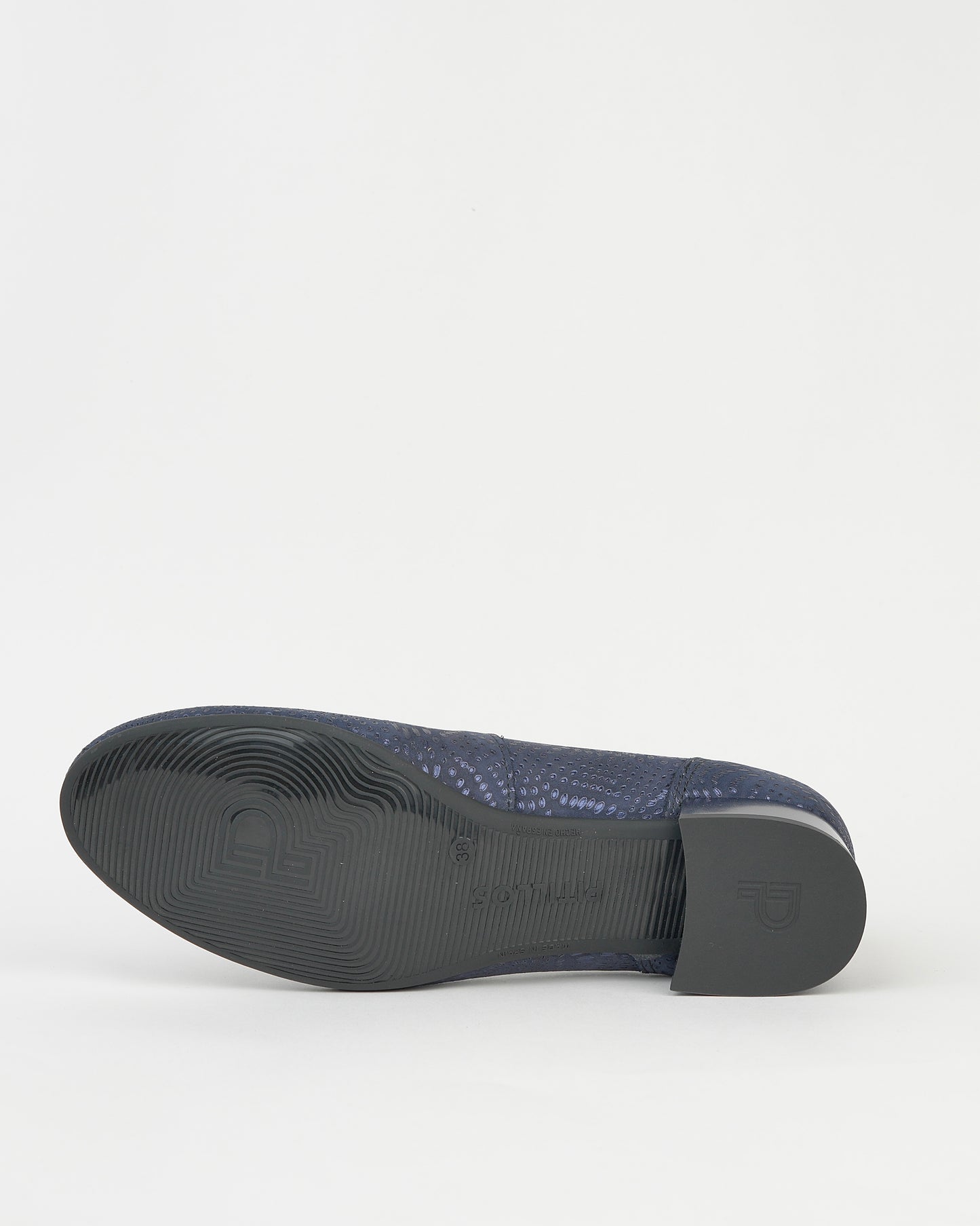 Pitillos spanish low low shoes for women in navy blue