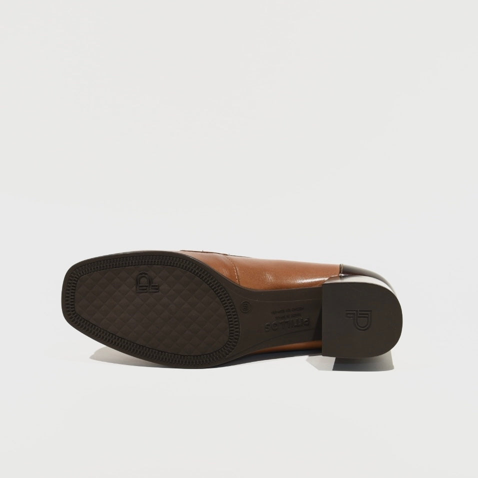 Pitillos 100% Genuine Leather Spanish Shoes in Camel