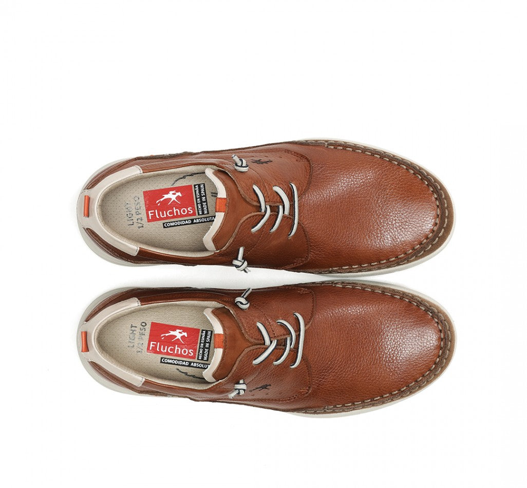 Fluchos Spanish shoes for men in camel F1986