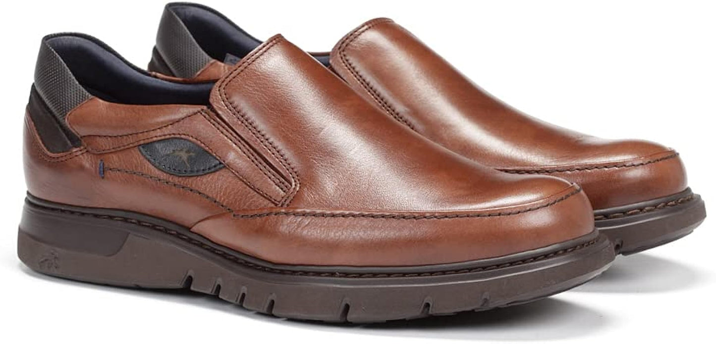 Fluchos Spanish loafers for men in Camel