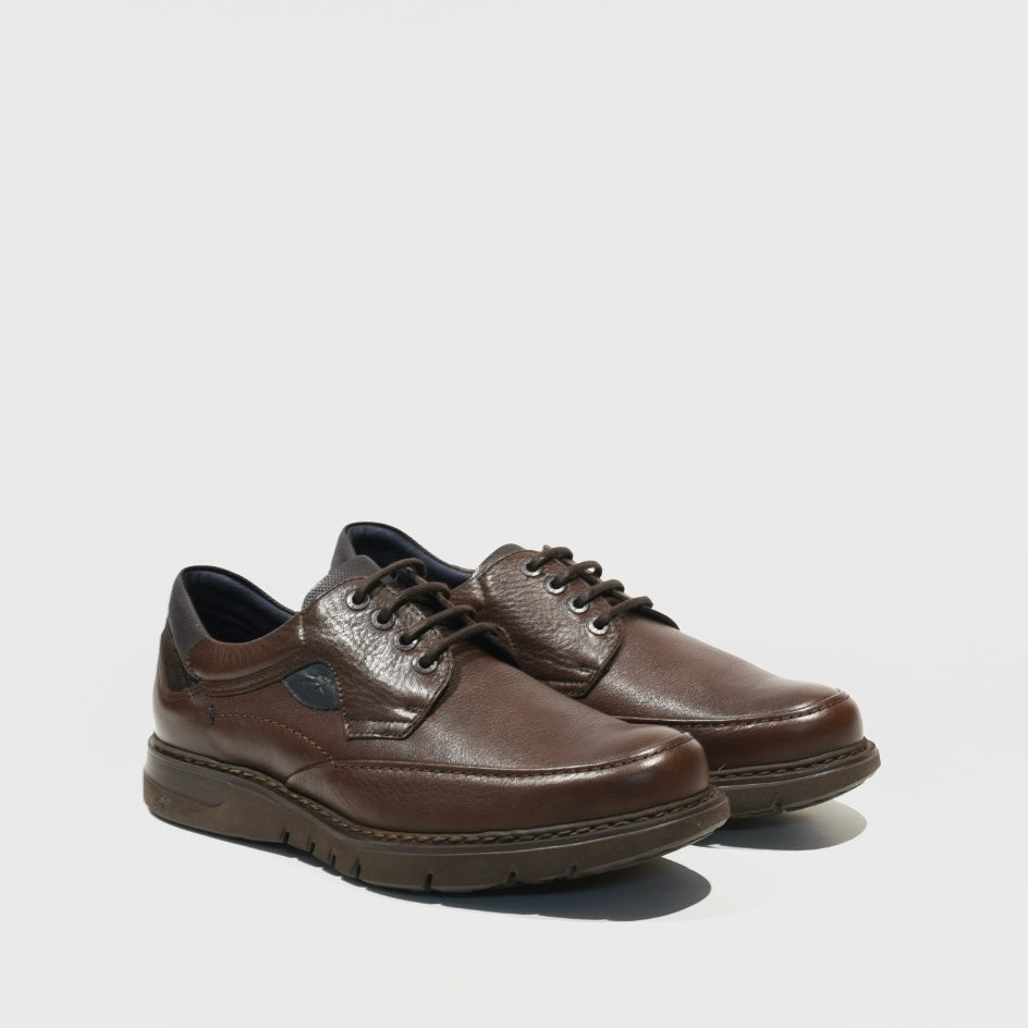 Fluchoes spanish casual shoes for men in brown