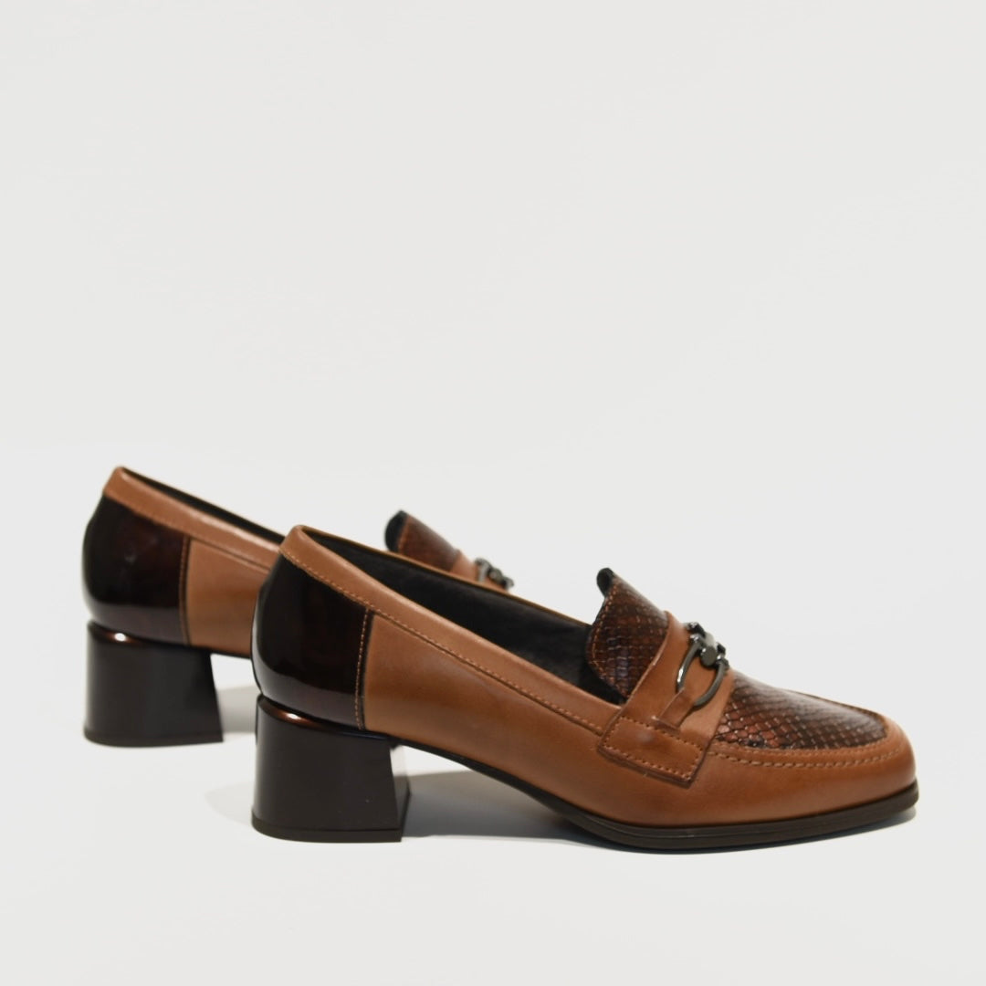 Pitillos 100% Genuine Leather Spanish Shoes in Camel