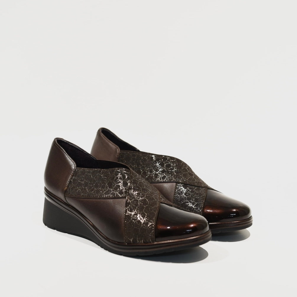 Pitillos 100% Genuine Leather Spanish Shoes in Brown