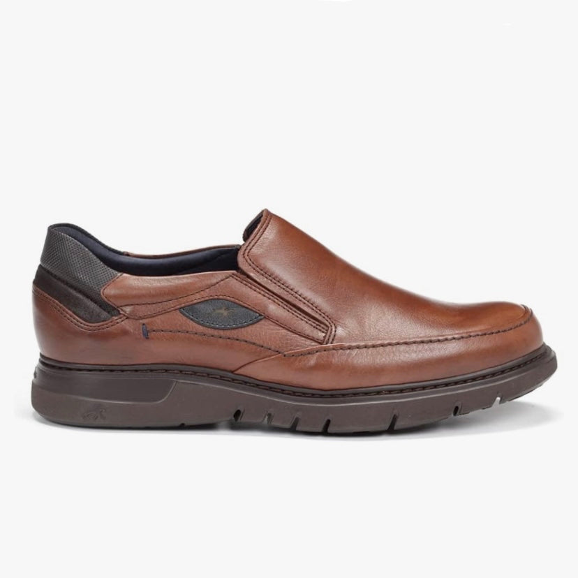 Fluchos Spanish loafers for men in Camel