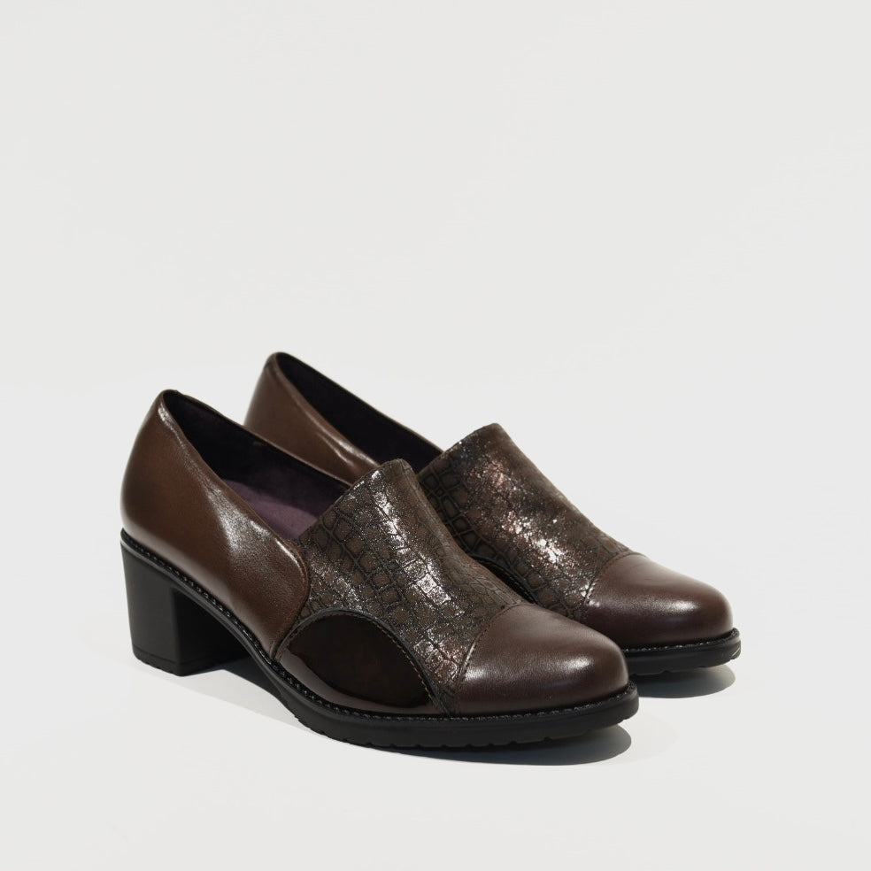 Pitillos 100% Genuine Leather Spanish Shoes in Brown