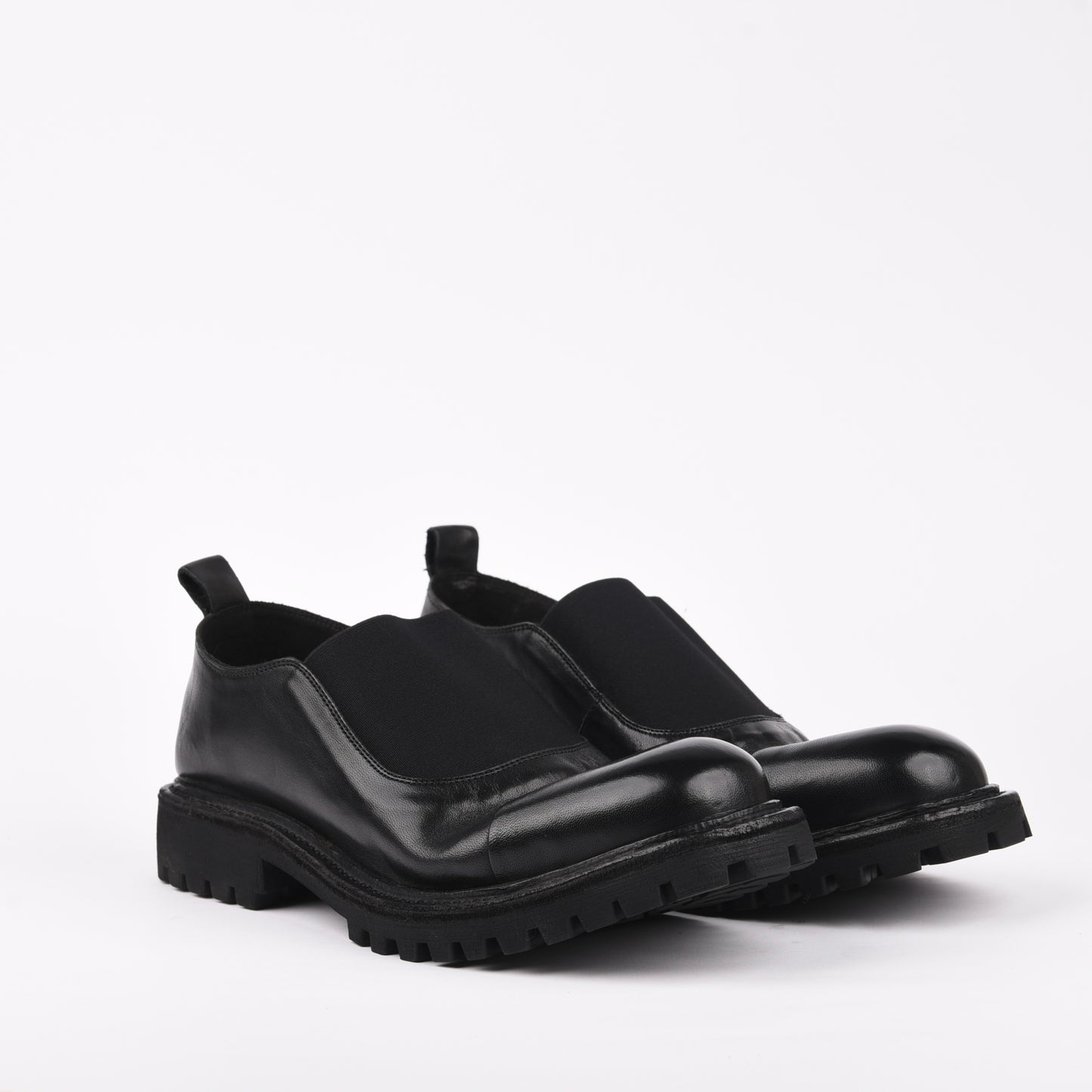 Shalapi loafers shoes for women in black