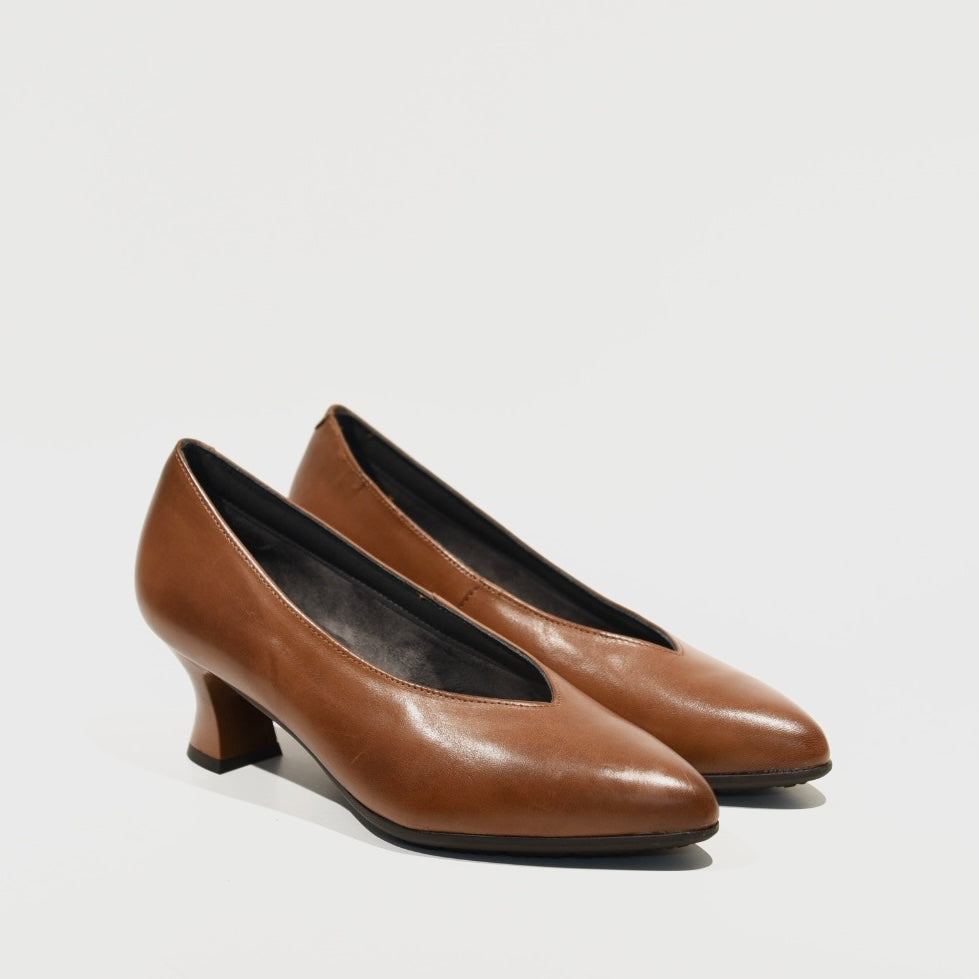Pitillos 100% Genuine Leather Spanish Shoes in Camel