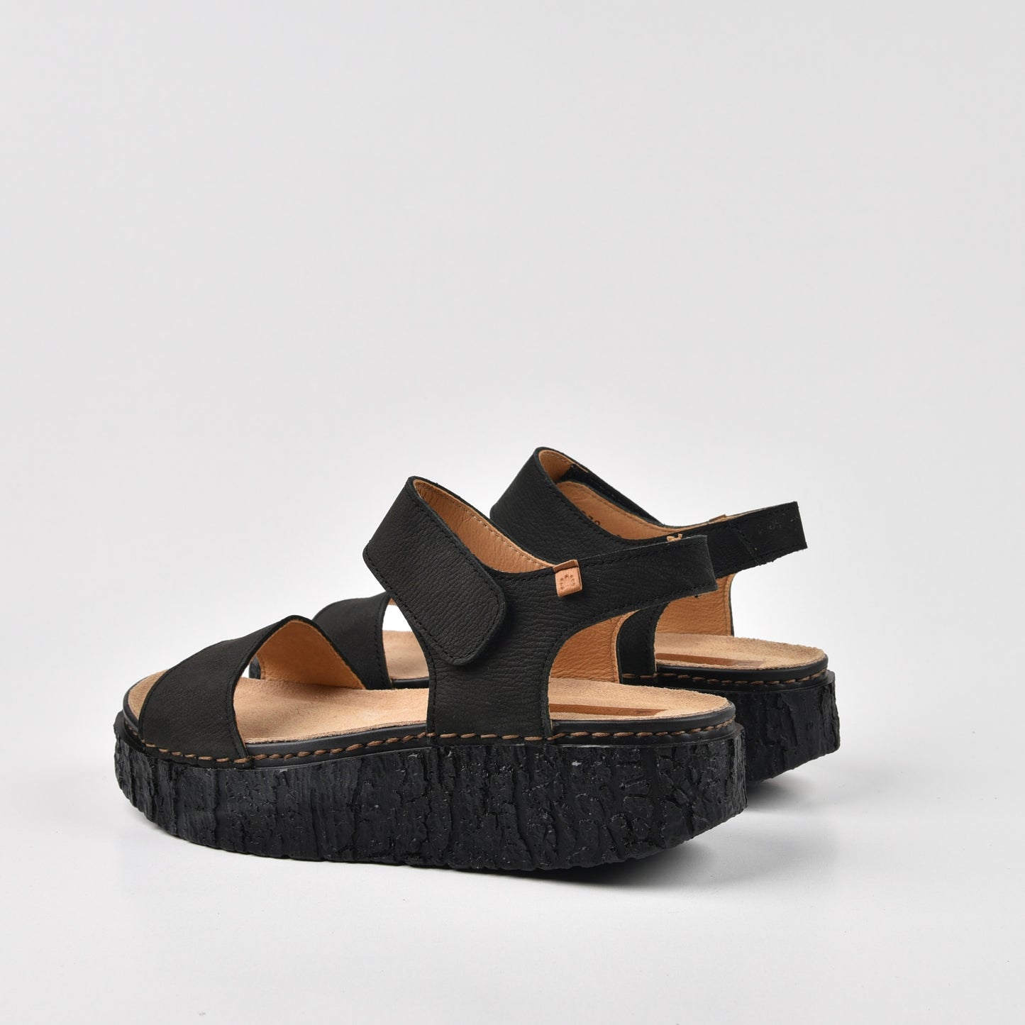 Art Spanish Strap Sandal for Women in Pleasant Black.