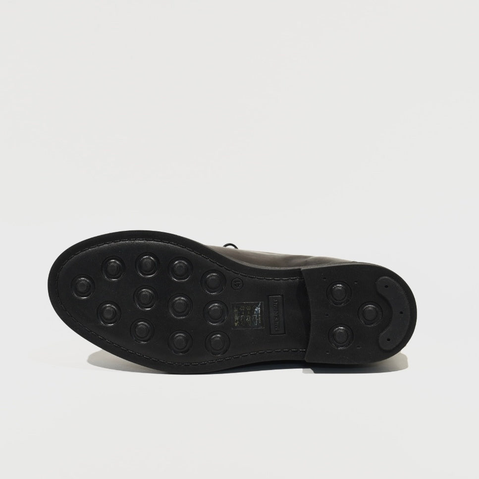 Shalapi Italian lace up shoes for men in black