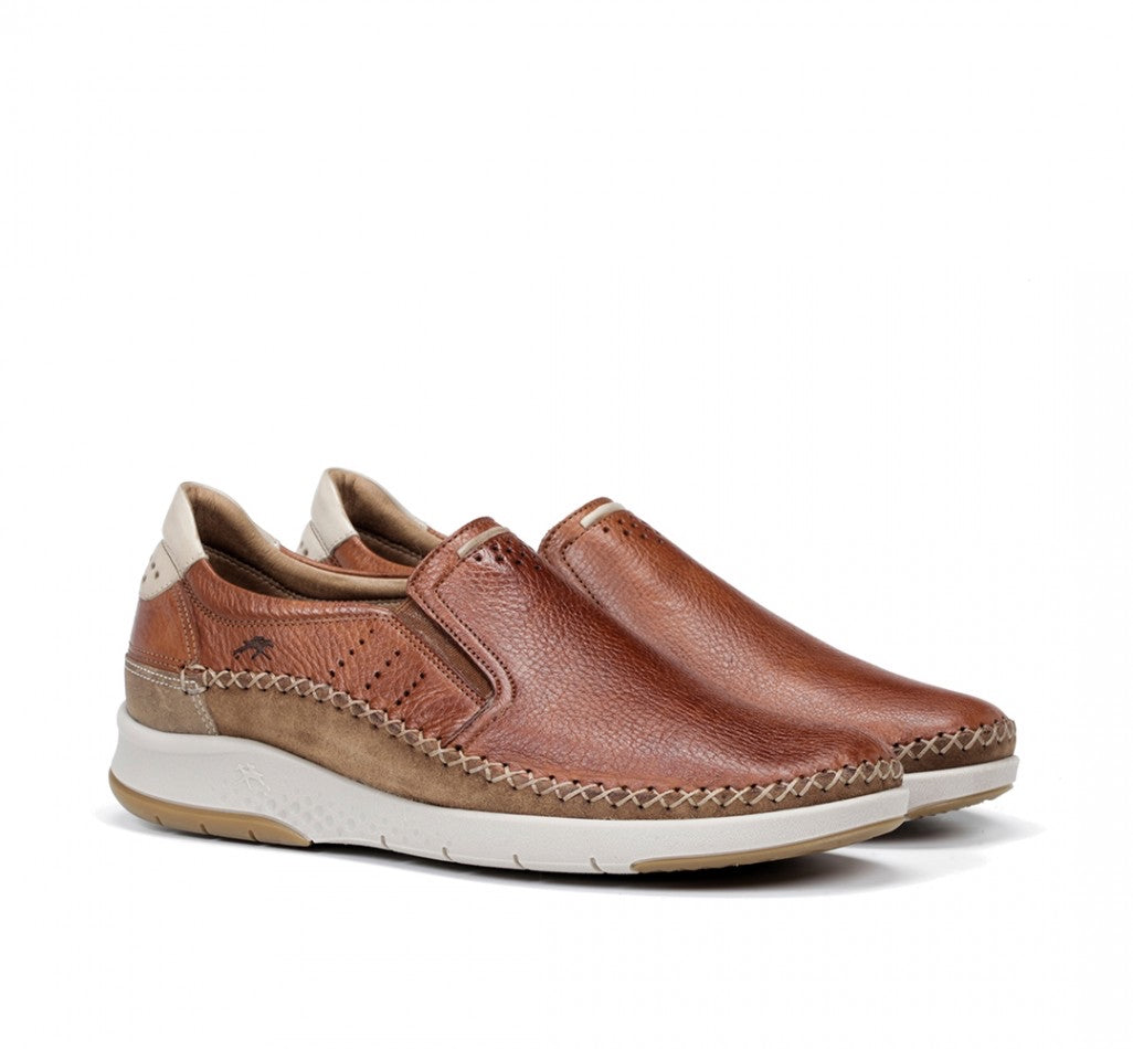 Fluchos Spanish loafers for men in Camel
