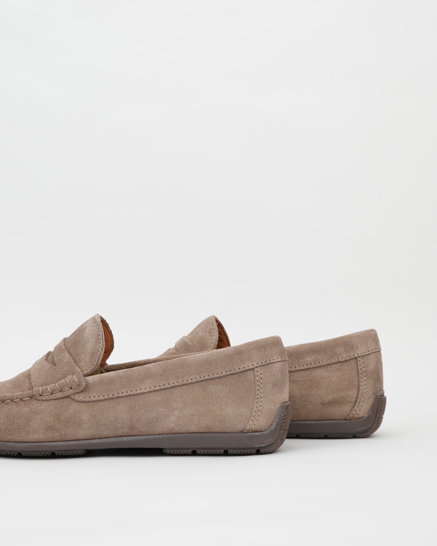 SHALAPI Portuguese loafers for men in suede beige