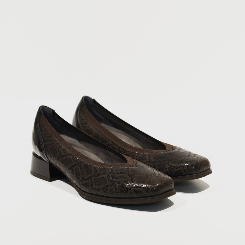 Pitillos 100% Genuine Leather Spanish Shoes in Brown
