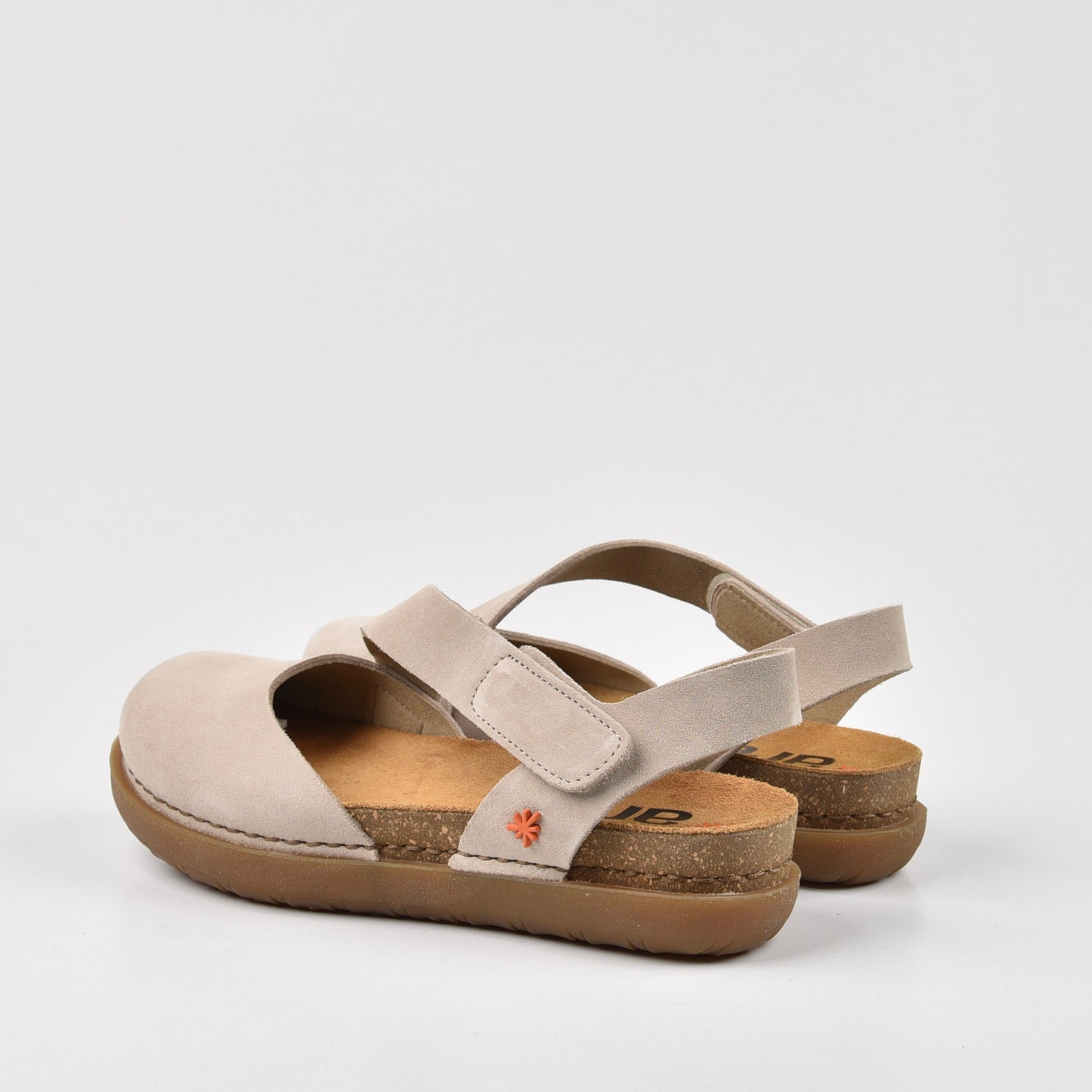Art Spanish Strap Sandal for Women in Silk Cream.