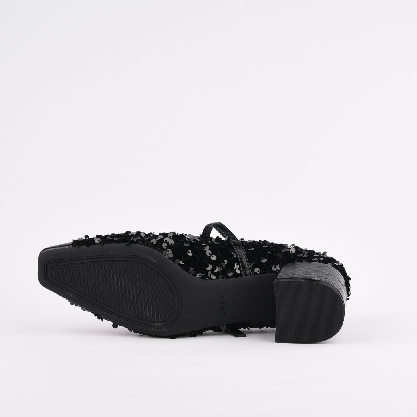 Shalapi Medium Heel Shoes for women in black