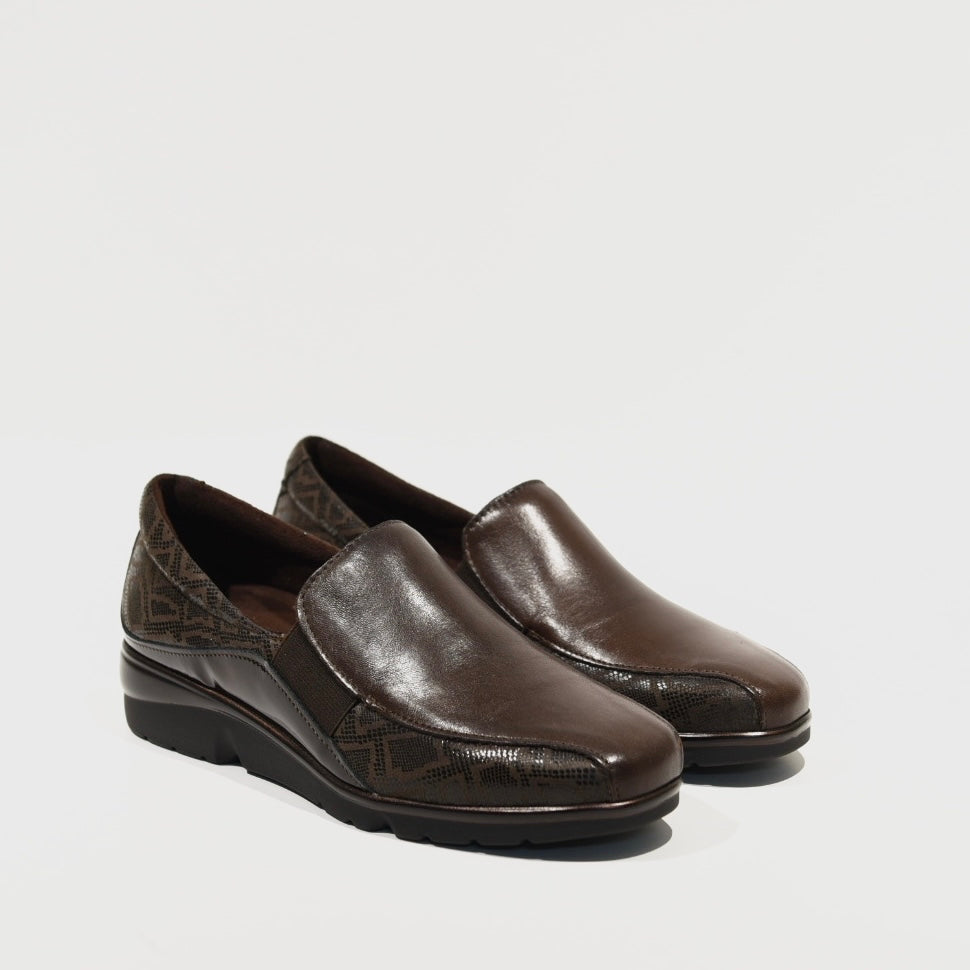 Pitillos 100% Genuine Leather Spanish shoes for women in Brown