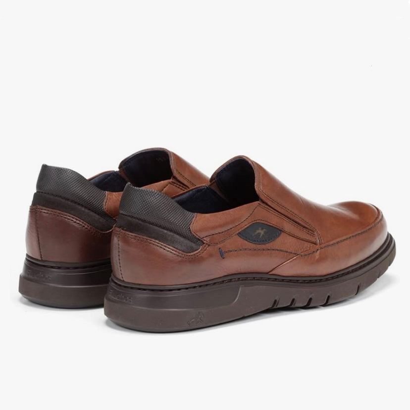 Fluchos Spanish loafers for men in Camel