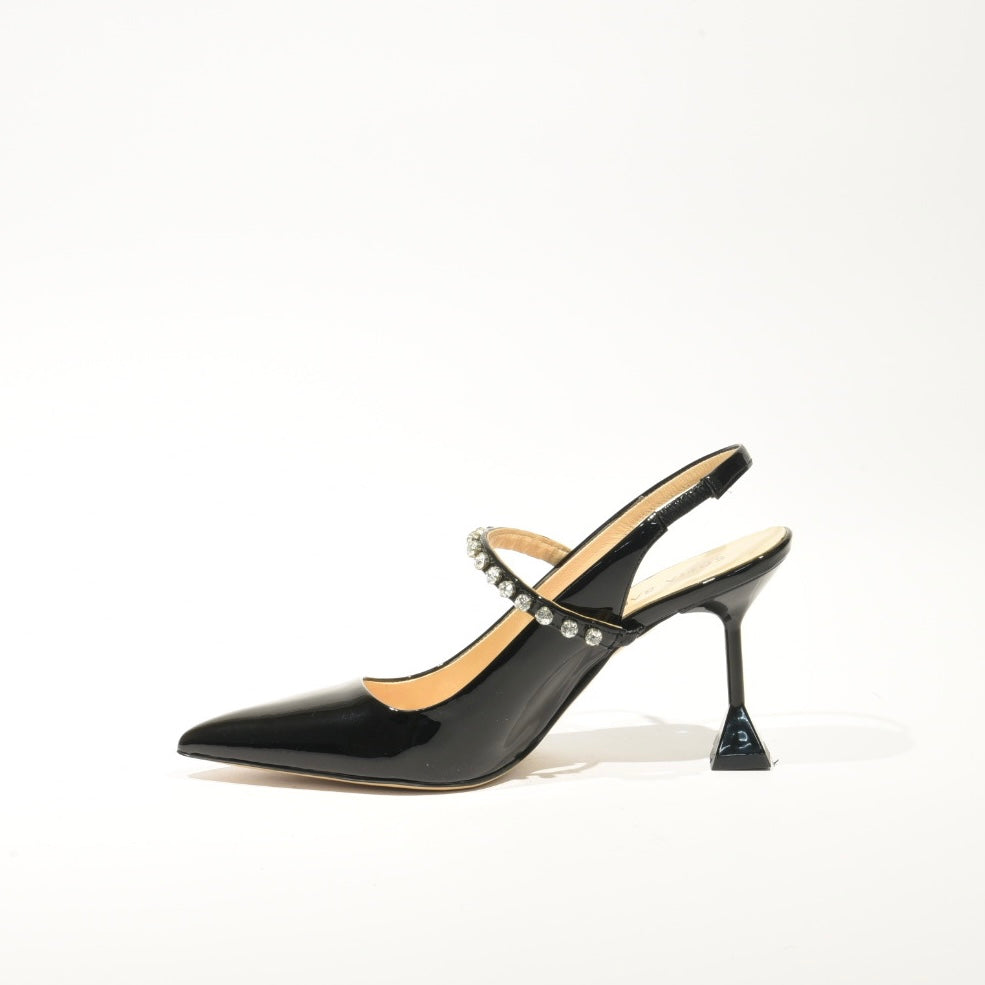 Sofia Baldi Turkish sandal heels for women in black