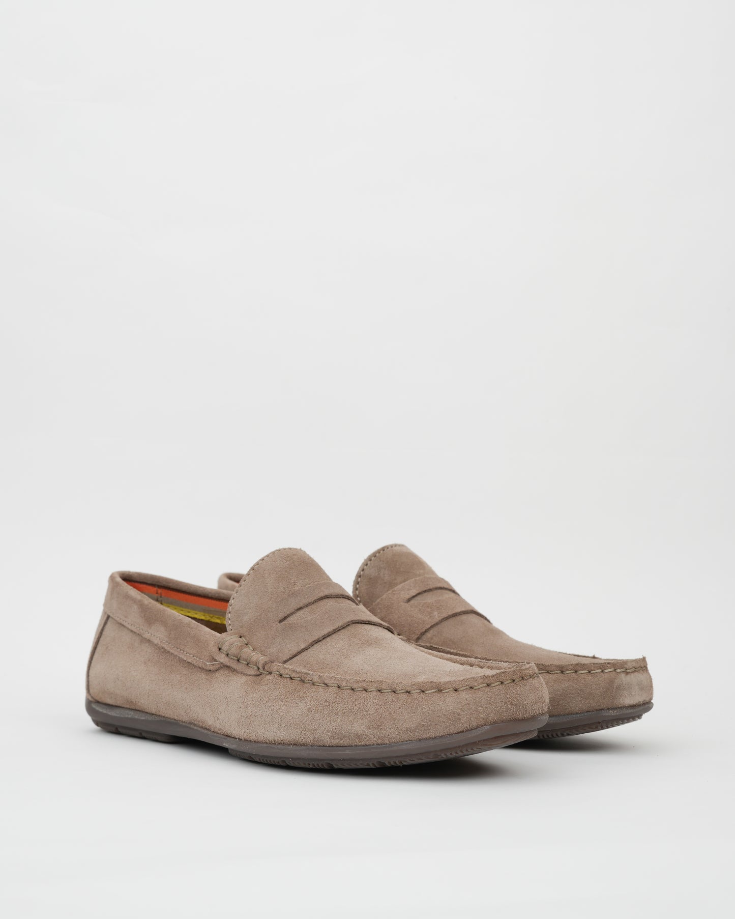 SHALAPI Portuguese loafers for men in suede beige