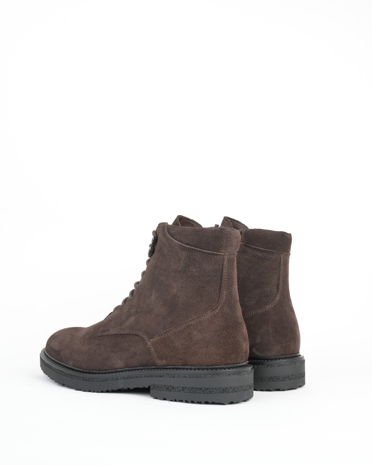 Shalapi boots in suede leather for men in brown