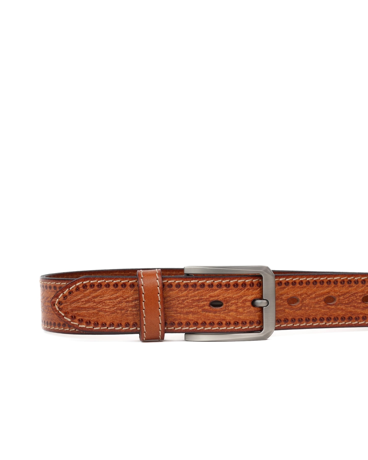 Shalapi Genuine leather belts for men in Camel