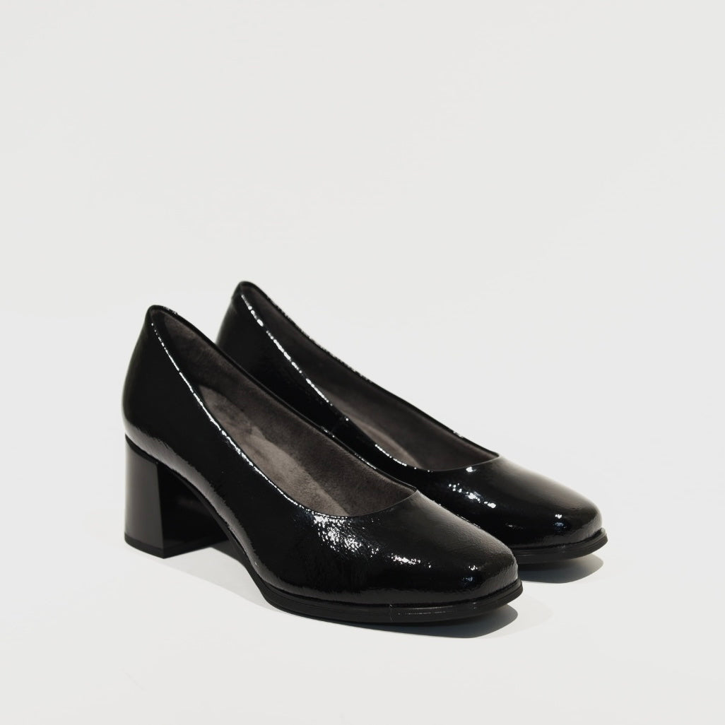 Pitillos 100% Genuine Leather Spanish Shoes in Black