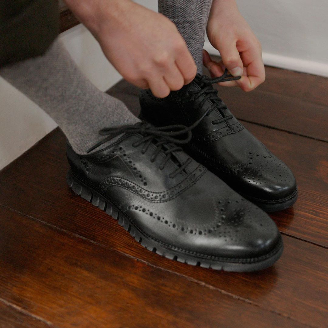 Cole Haan American Oxford shoes C20719 for men in black