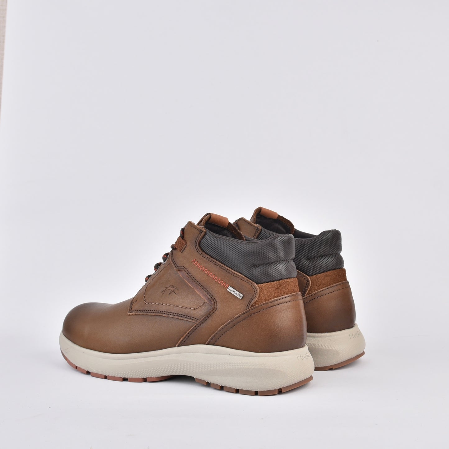 Fluchos Spanish boots for men nubuck camel