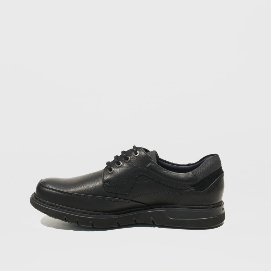 Fluchos classic shoes for men in black