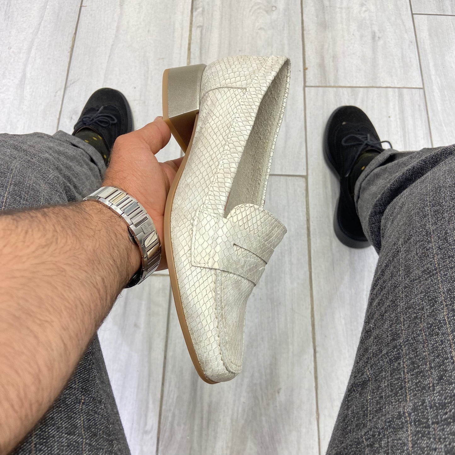 Pitillos spanish shoes for woman in beige
