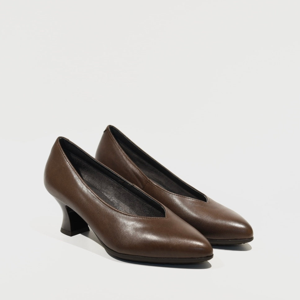 Pitillos 100% Genuine Leather Spanish Shoes in Brown