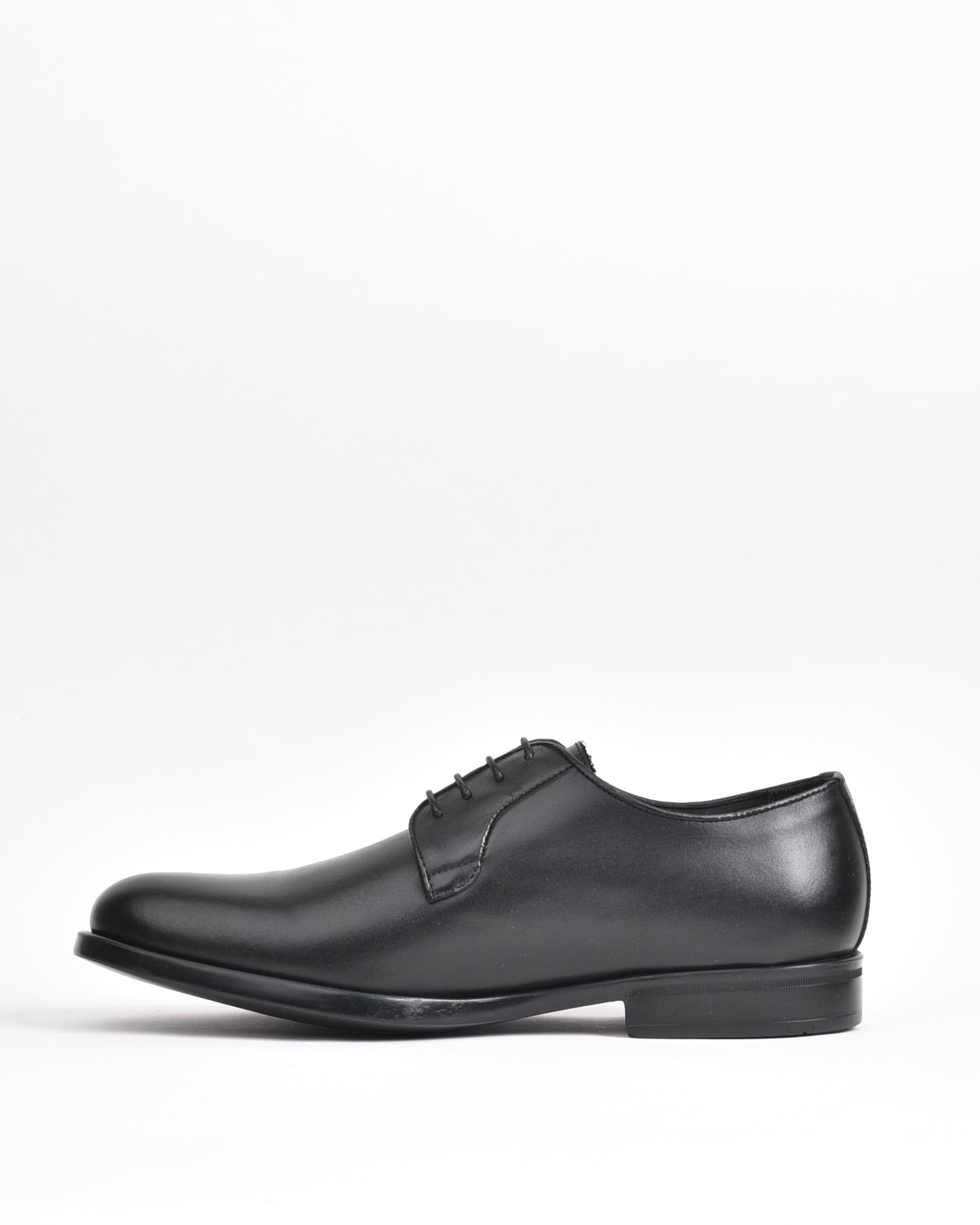 SHALAPI NAPOLI italian derpy shoes for men in black