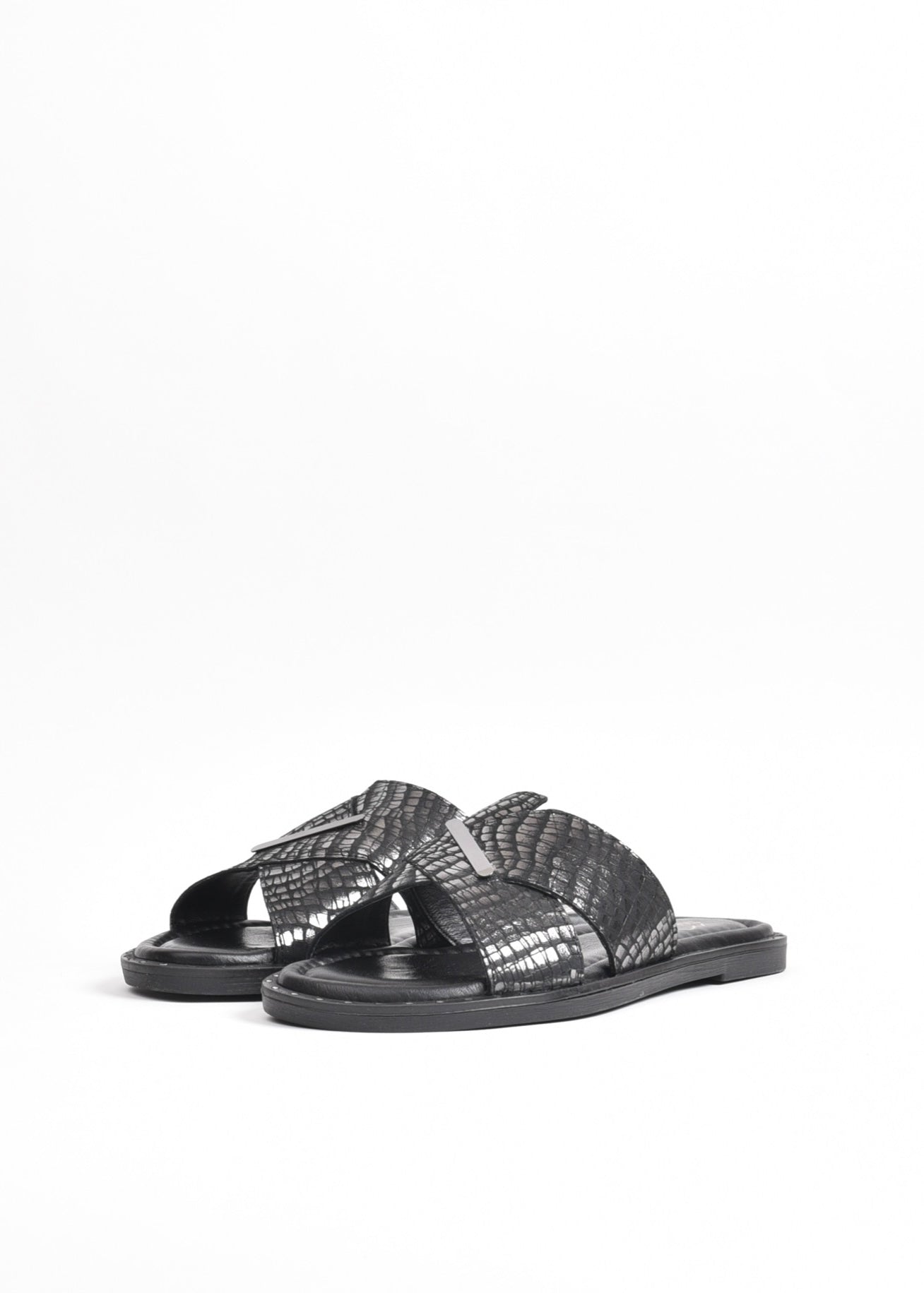 SHALAPI NAPOLI slippers for women in black m